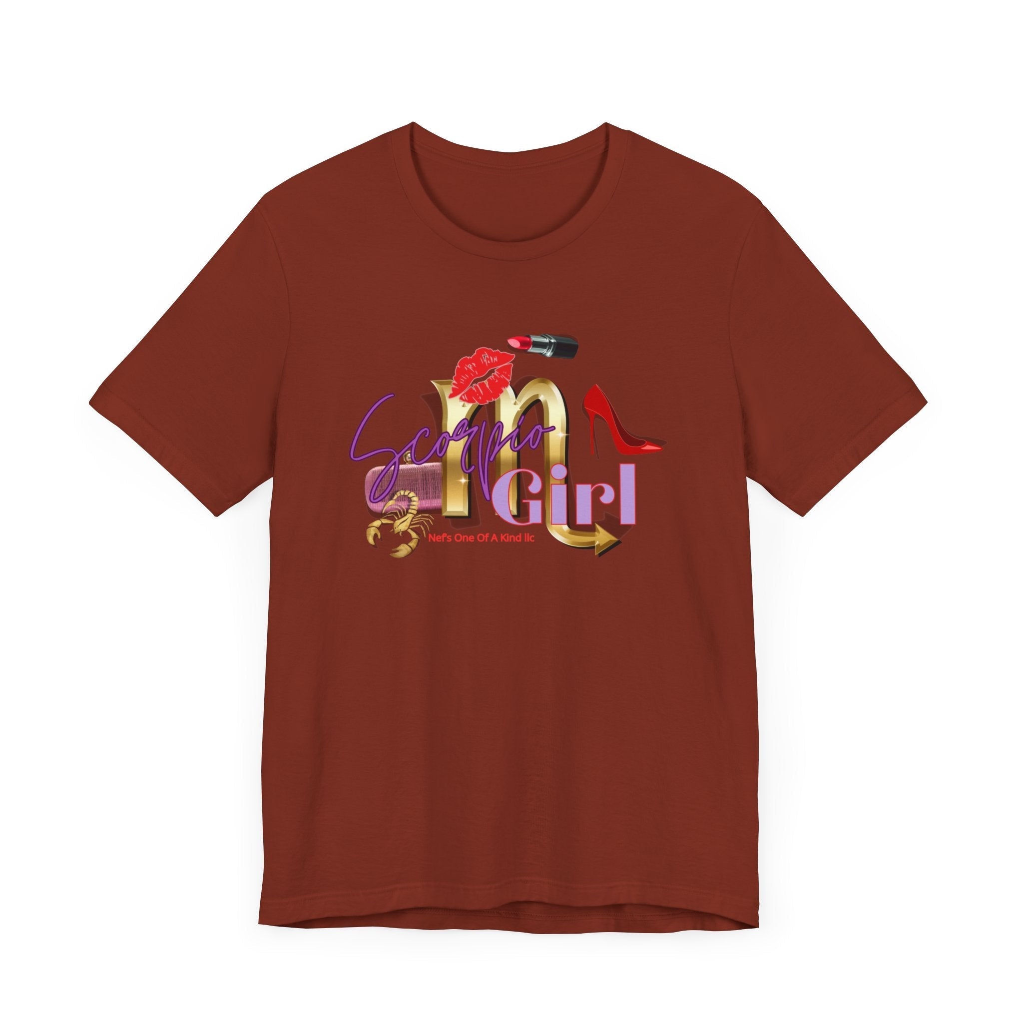 Unisex Scorpio Girl lipstick Tee